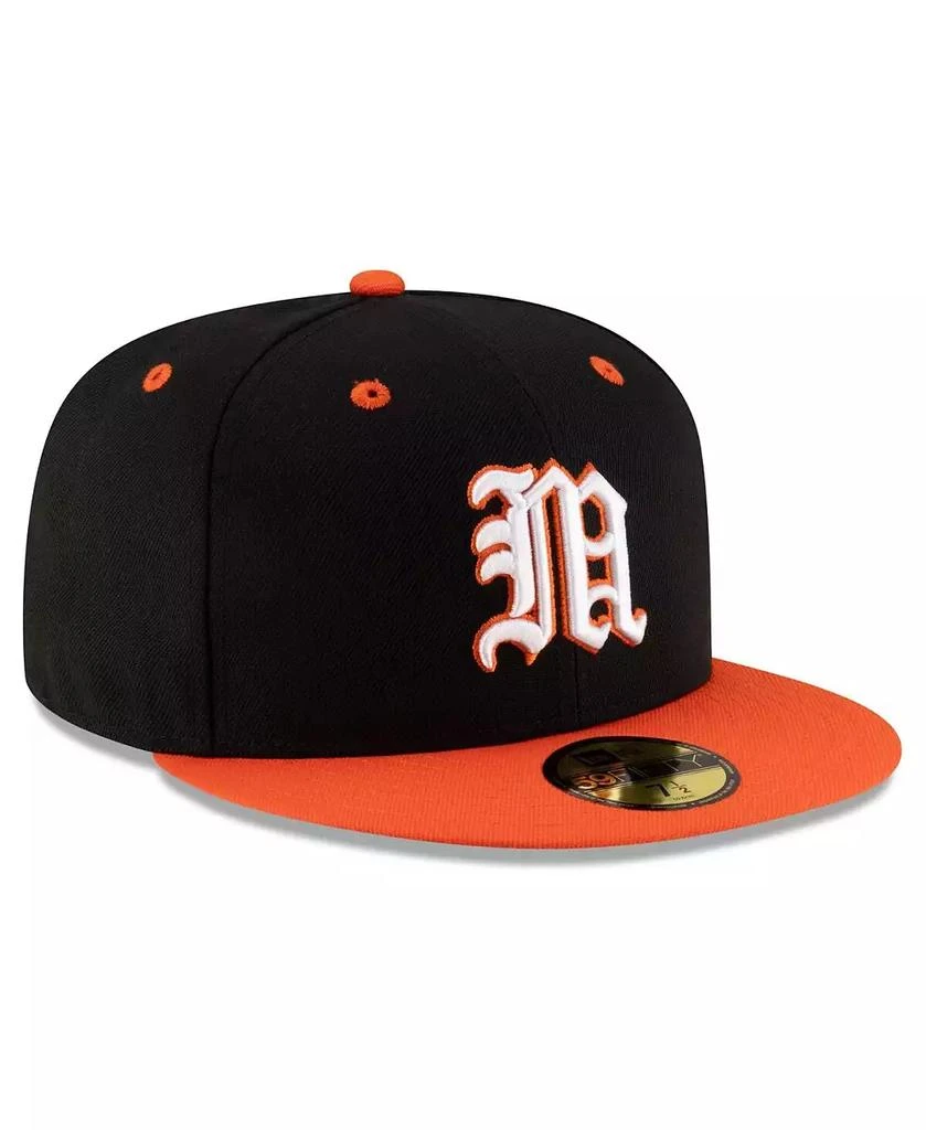 New Era Men's Black/Orange Miami Hurricanes On-Field 59FIFTY Fitted Hat 3