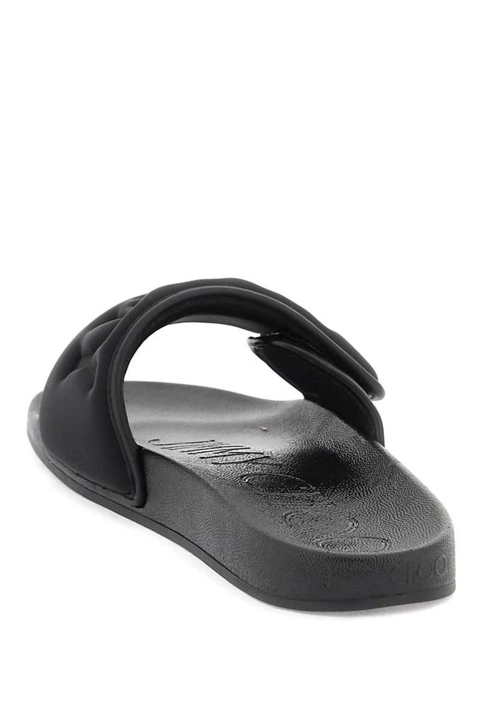 Jimmy Choo slides with logo 3