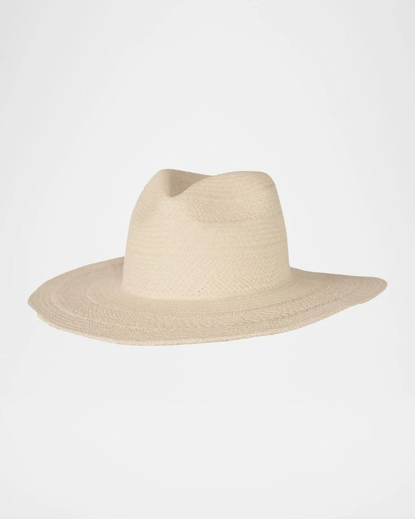 Janessa Leone Capri Straw Panama Hat 1