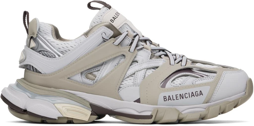 Balenciaga Taupe & Gray Track Sneakers 1
