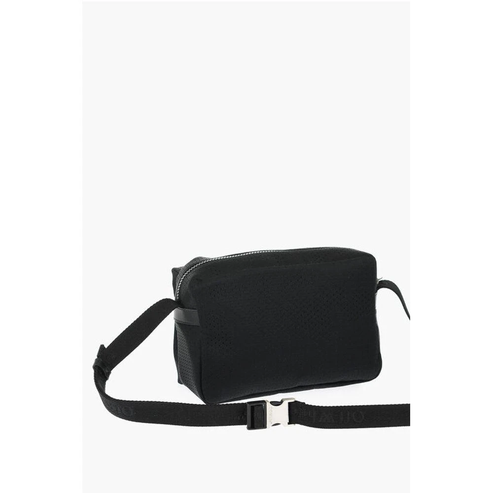 Off-White Off- Perforated Nylon Camera Bag with Printed Women's Logo 2