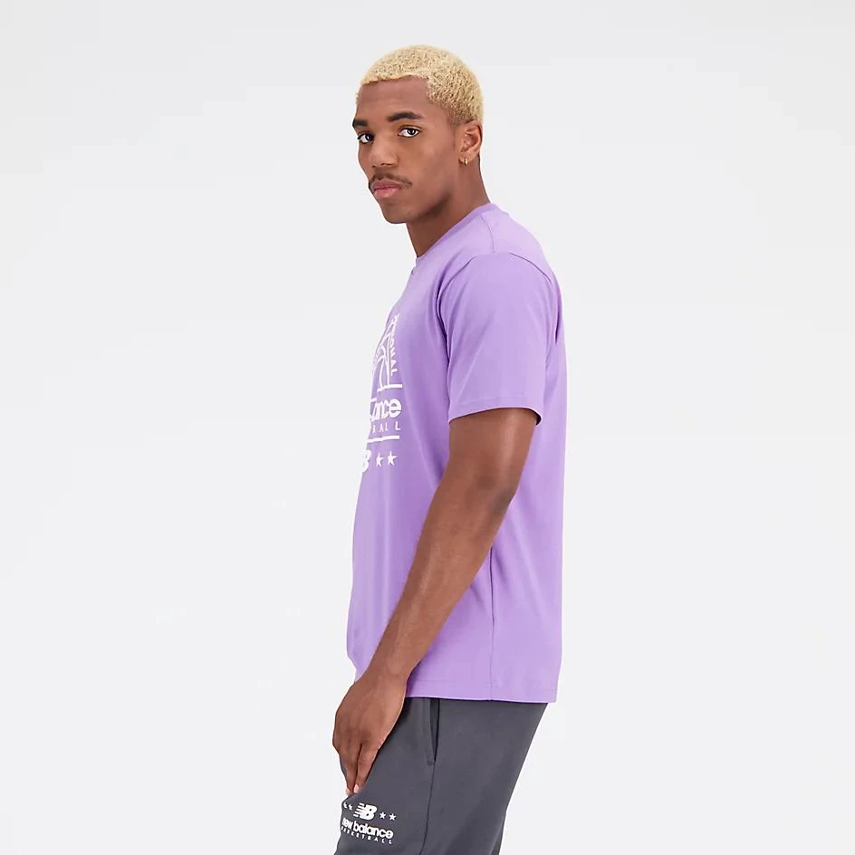 New Balance Hoops Cotton Jersey Short Sleeve T-shirt 2