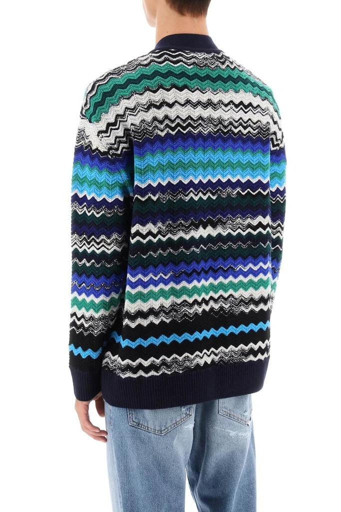 Missoni Missoni Zig-Zag Knitted Button-Up Cardigan 3