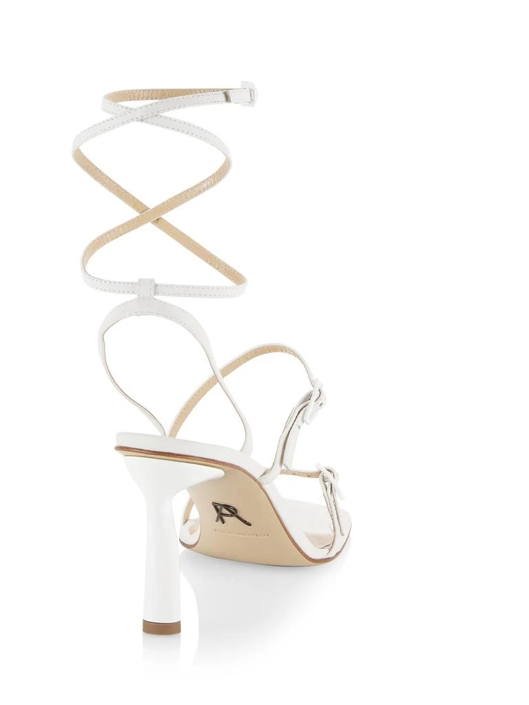 Paul Andrew 75 Strappy Open-Toe Leather Sandals 3
