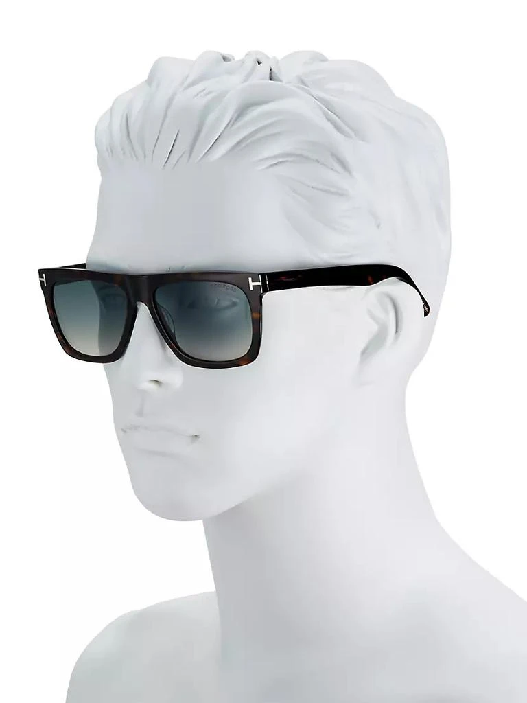 Tom Ford Morgan 57MM Soft Square Sunglasses 4