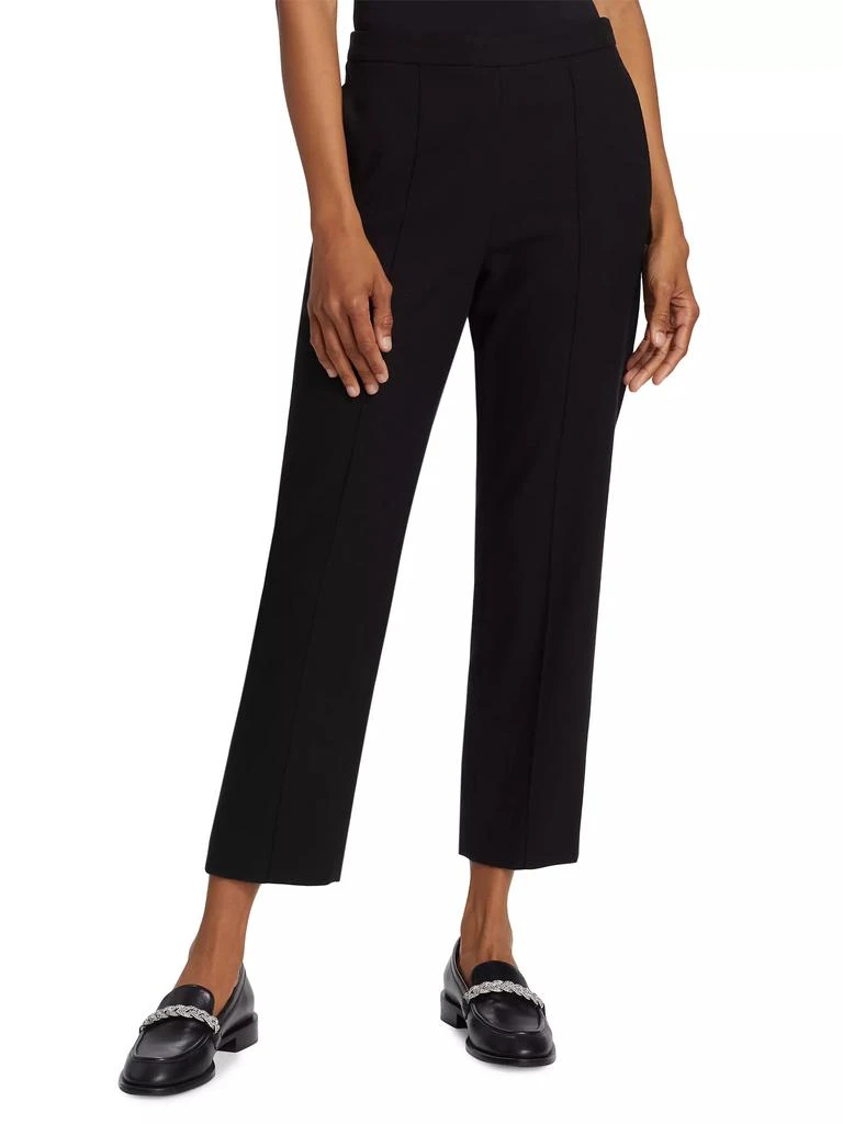 Vince Mid-Rise Wool-Blend Cropped Pants 3