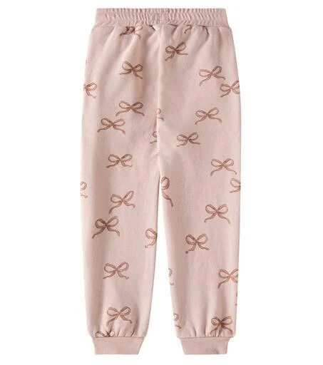 Rylee + Cru Bows cotton-blend sweatpants 3
