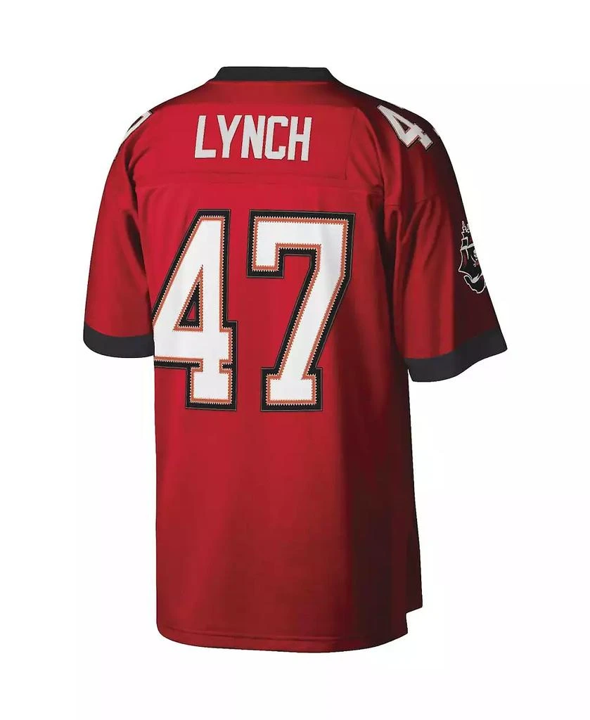 Mitchell & Ness Men's John Lynch Red Tampa Bay Buccaneers Legacy Replica Jersey 4