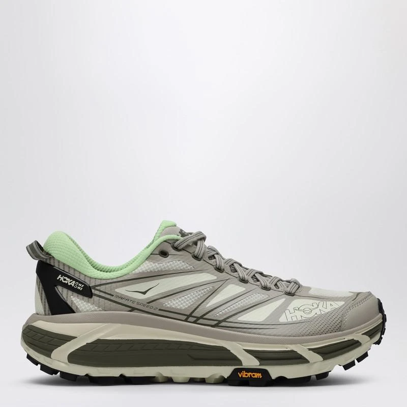 Hoka One One Mafate Speed 2 Putty/Eucaliptus trainer 1