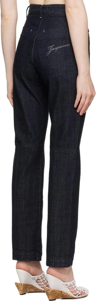 Jacquemus Navy La Croisière 'Le De-Nimes Norma' Jeans 3