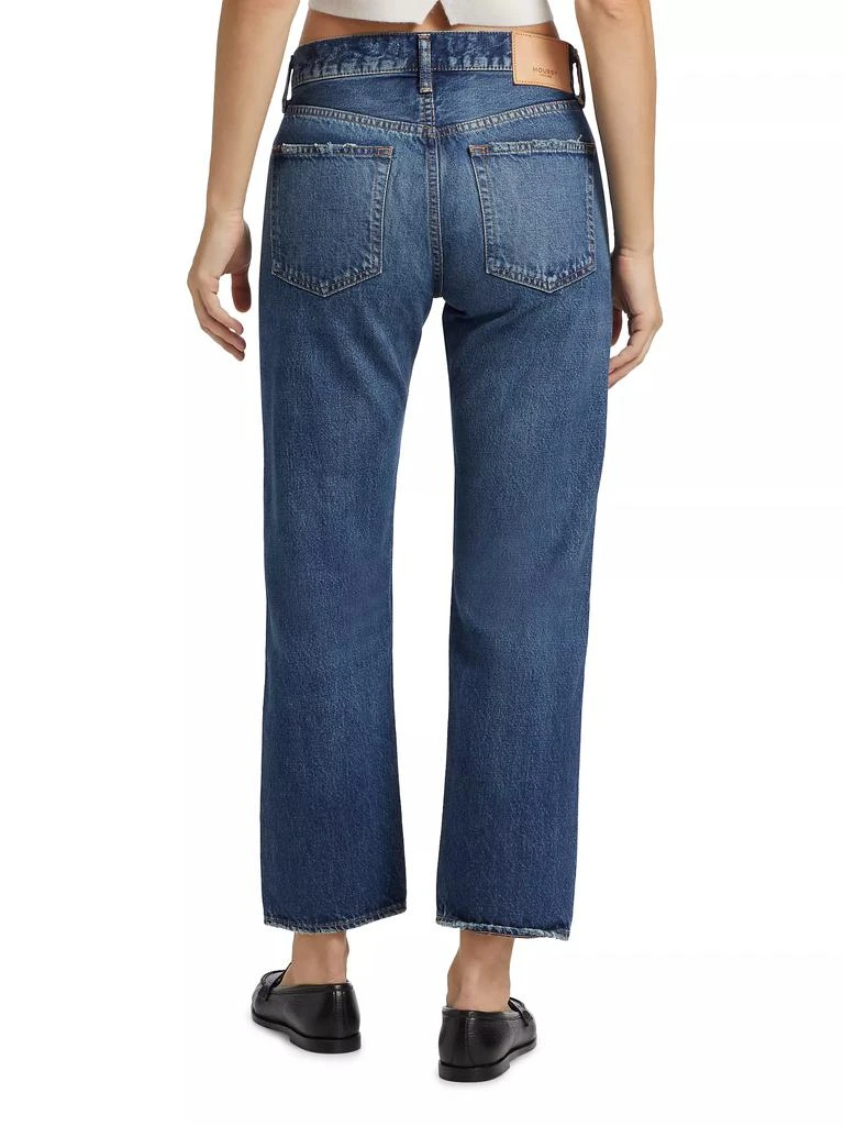 MOUSSY VINTAGE Pine Boys Straight Mid-Rise Jeans 5