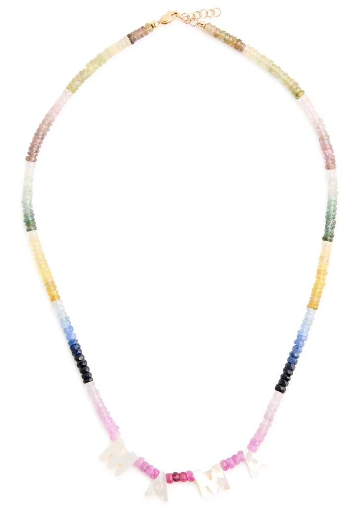 Roxanne First Mama embellished beaded necklace 1