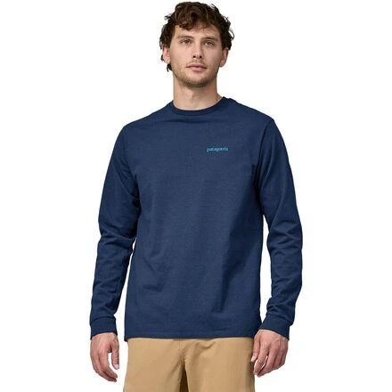 Patagonia Line Logo Ridge Long-Sleeve Responsibili-T-Shirt - Men's 4