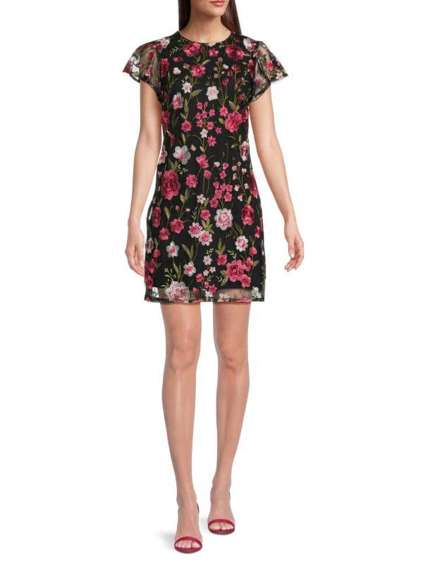 Shop Queenberry Floral Embroidery Mini Sheath Dress on Sale at BeyondStyle   Get 78% Off Queenberry Floral Embroidery Mini Sheath Dress with  Limited-Time Flash Deals, Exclusive Discounts, and Special Offers. Enjoy  Unbeatable