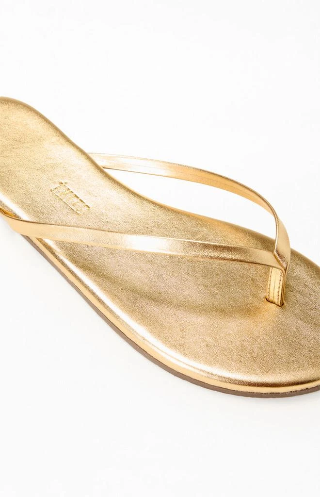 Tkees Women's Gold Metallics Sandals 6