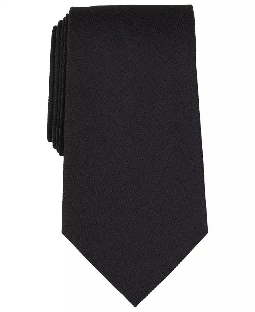 Brooks Brothers Men's Textured Solid Silk Tie 1