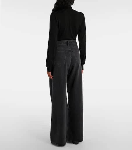 AGOLDE Dame high-rise wide-leg jeans 3