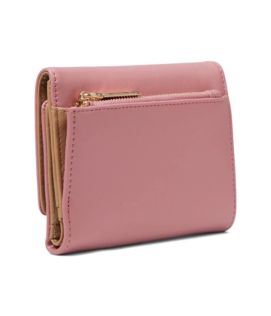Anne Klein AK Small Flap Wallet With Enamel Filled Turn Lock 2