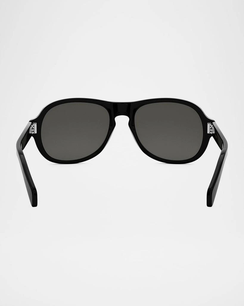 Celine Men's Bold 3 Dots Aviator Sunglasses 5