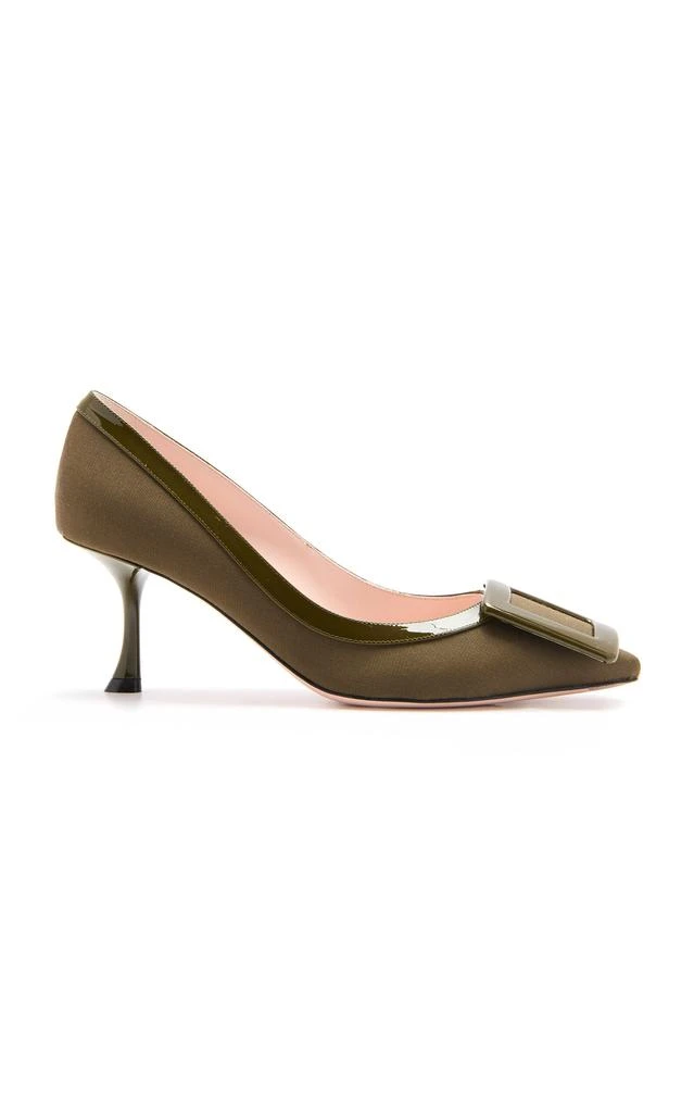 Roger Vivier Roger Vivier Viv in the City Faille Pumps - Moda Operandi