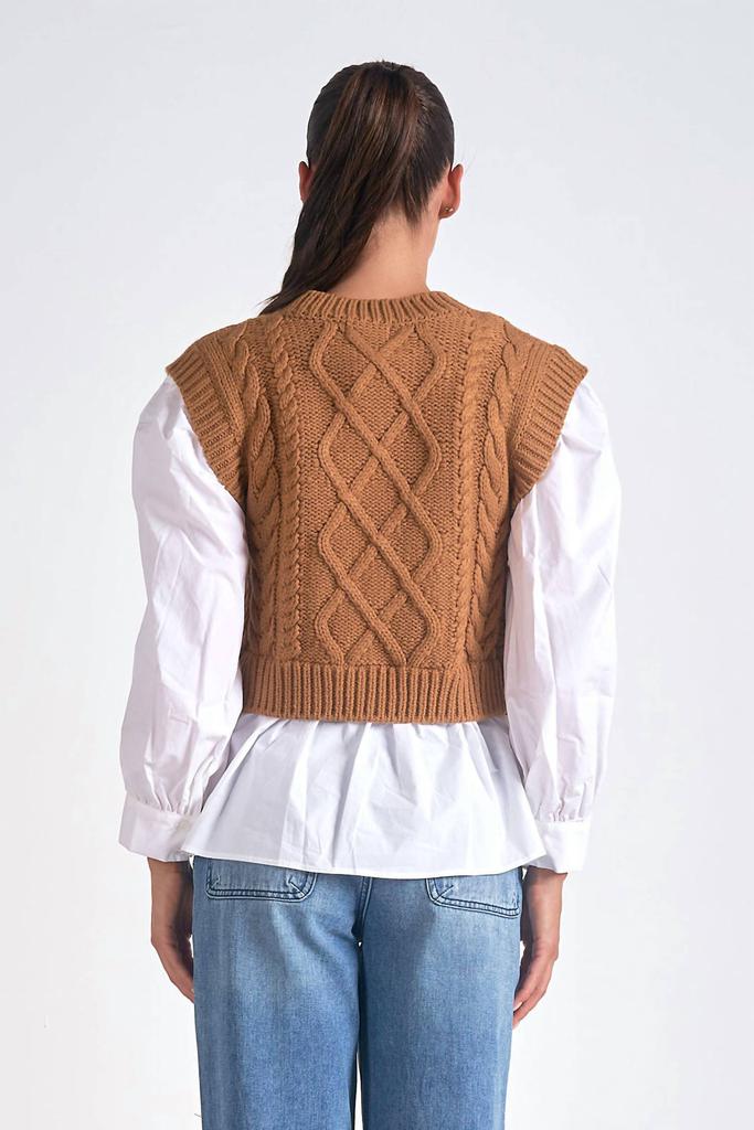 Elan Elan - Elisa Layered Sweater Vest