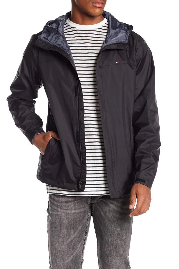 Tommy Hilfiger Hooded Rain Slicker Jacket 5