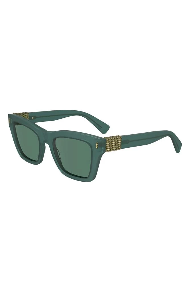 Lanvin 51mm Concerto Modified Rectangle Sunglasses 2