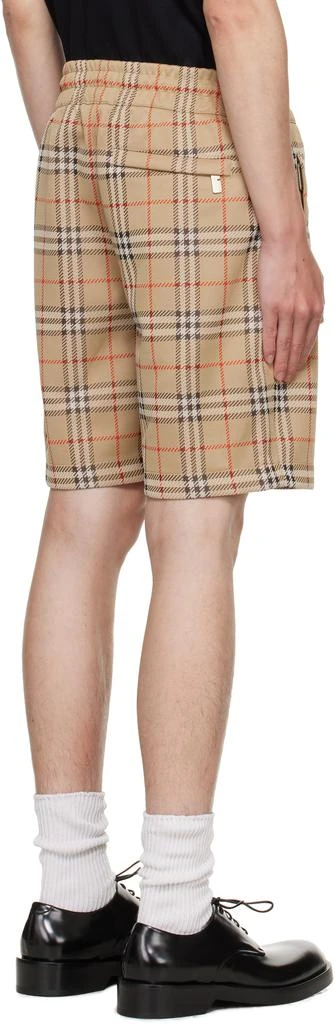 Burberry Beige Check Shorts 3