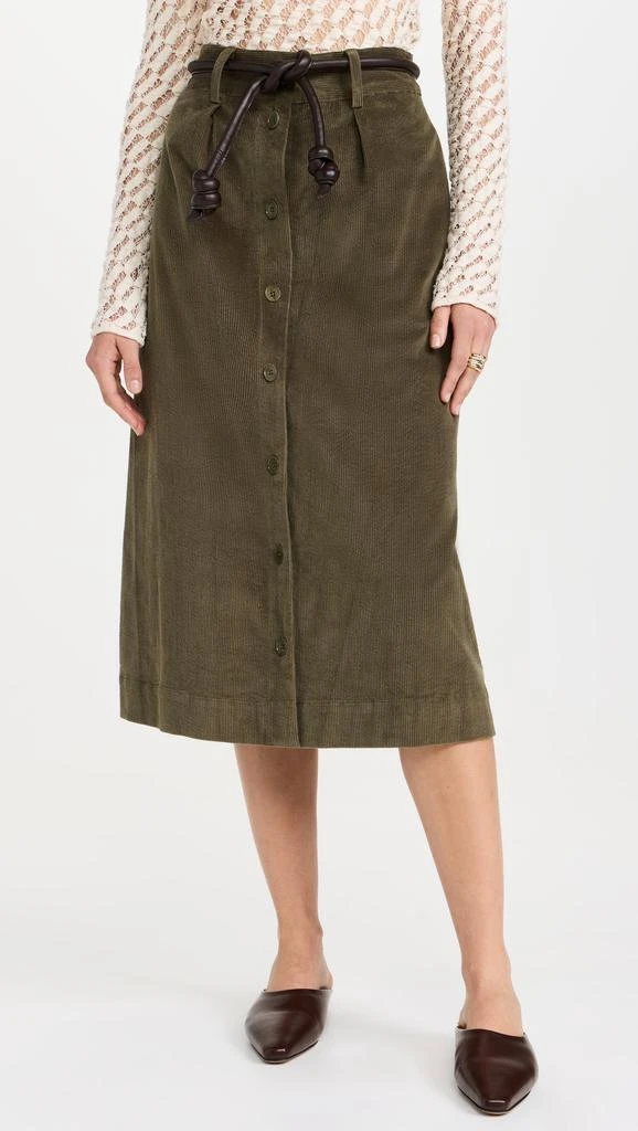 Sea Carine Corduroy Button Down Skirt 1