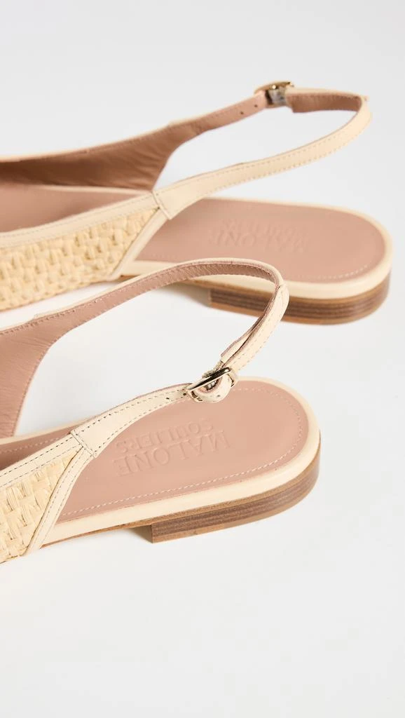 Malone Souliers Jama 10mm Slingback Flats 3
