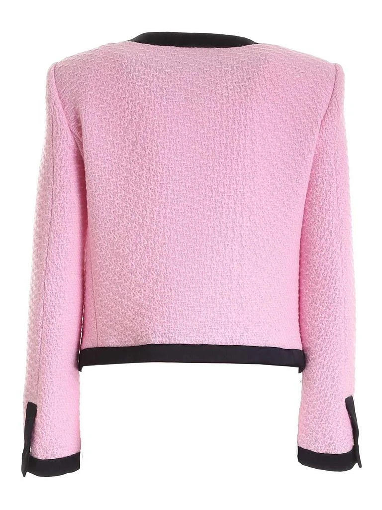 Moschino Moschino Purse Detailed Two-Tone Jacket 2