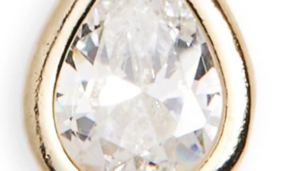 Nordstrom Teardrop Cubic Zirconia Pendant Necklace 3