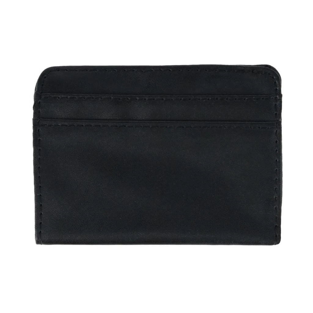 Buxton Women's Solid Color Vegan Leather Large ID Coin Case 5