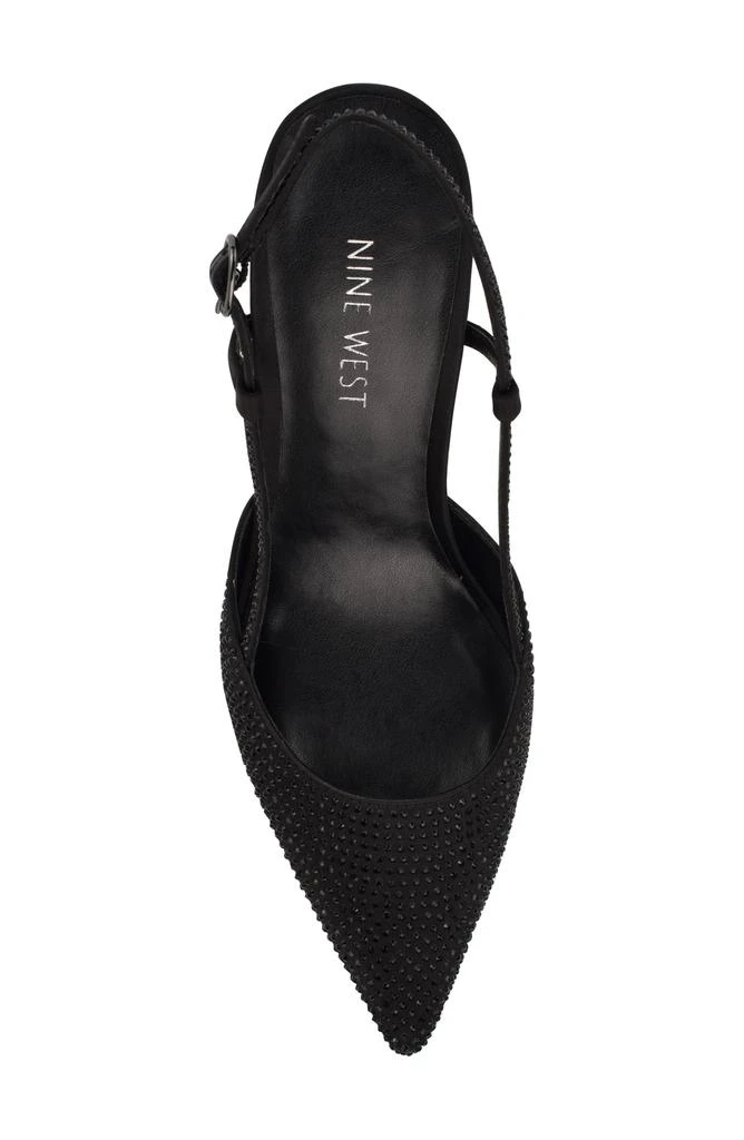 Nine West Romeo Rhinestone Slingback Pump 5
