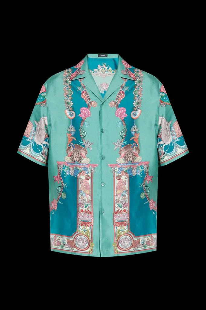 Versace Versace Theatre Printed Short-Sleeved Shirt 1