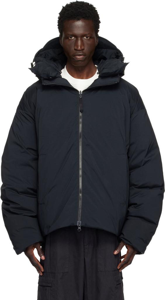 66 North Black Ægisíða Reversible Down Jacket