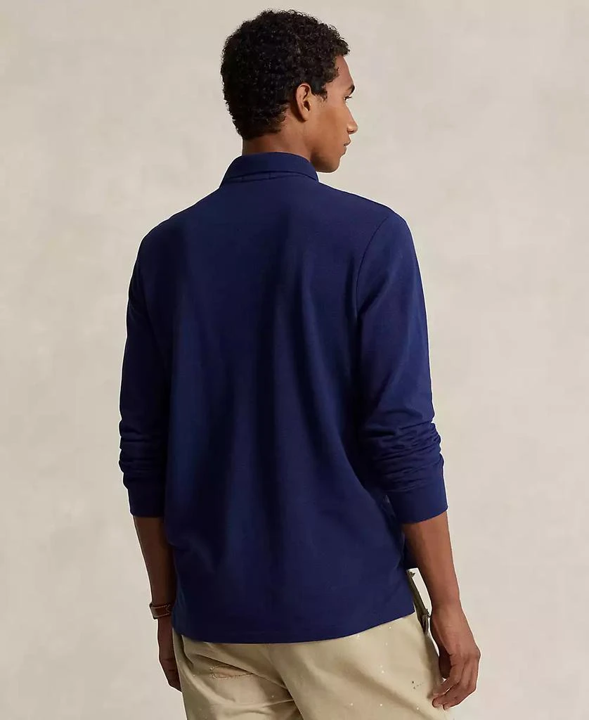 Ralph Lauren Men's Classic Fit Long Sleeve Mesh Polo 4
