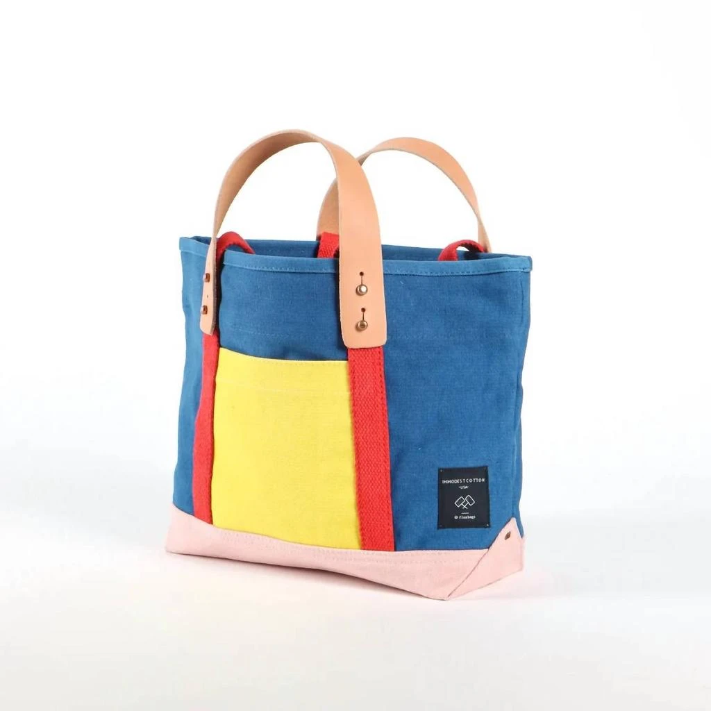 Immodest Cotton Immodest Cotton - Colorblock Lunch Tote 2