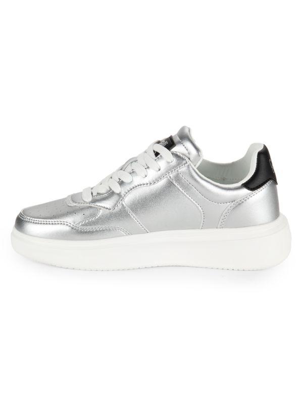 Cavalli Class by Roberto Cavalli Logo Platform Sneakers