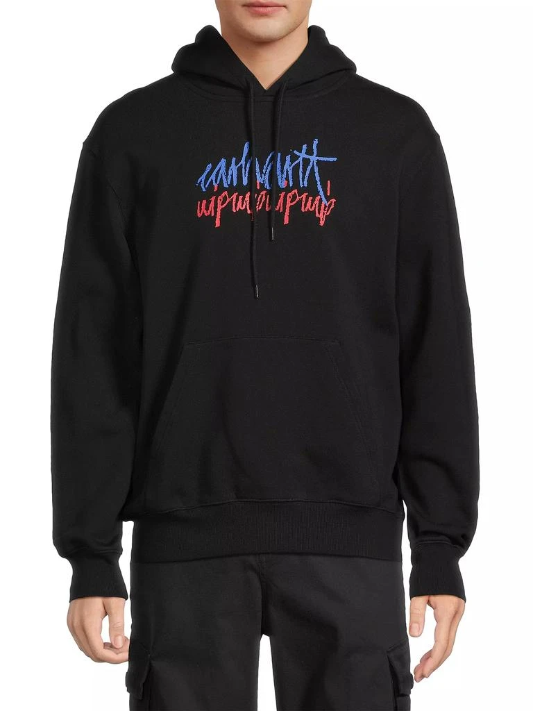 Carhartt WIP Logo Script Hoodie 3