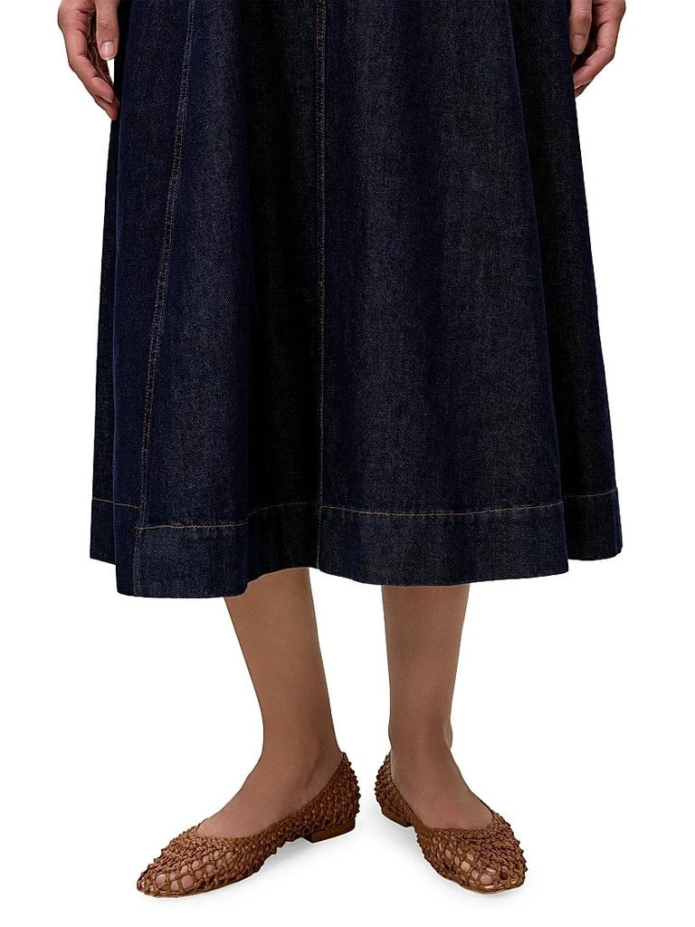 Rebecca Taylor Gabrielle Denim Midi-Dress - Dresses & Skirts - Free  Shipping - BeyondStyle