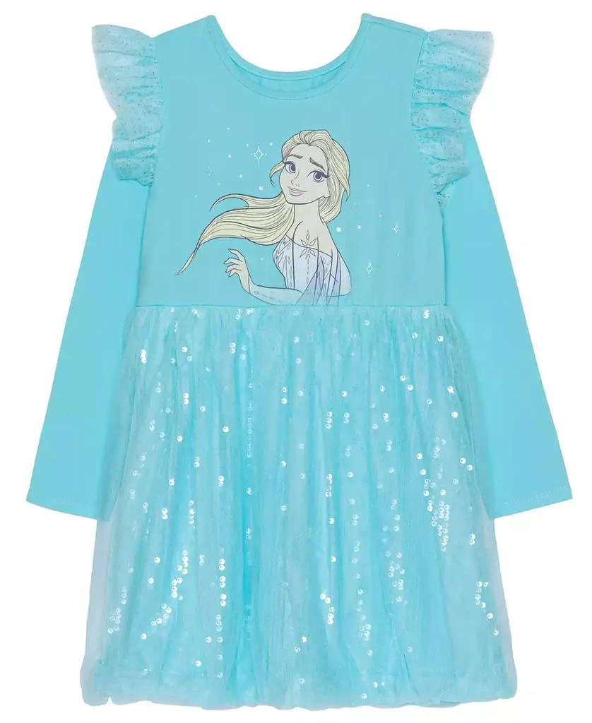 Disney Toddler & Little Girls Sweet Elsa Long-Sleeve Dress 1