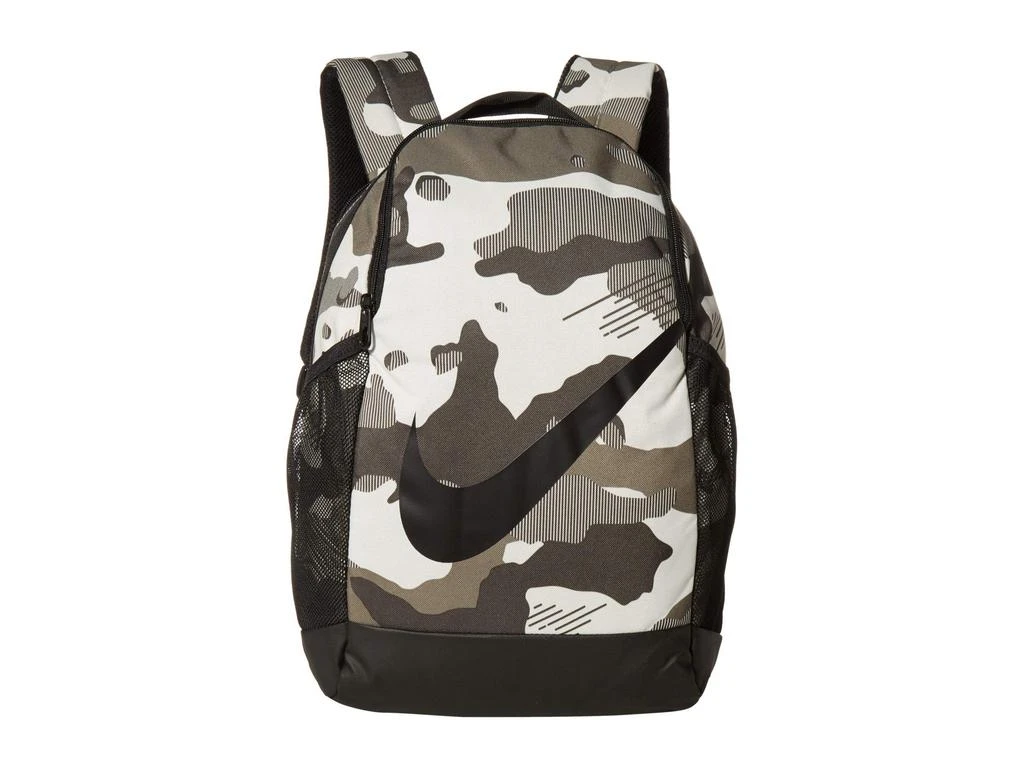NIKE Brasilia Camo Backpack (Little Kids/Big Kids) 1