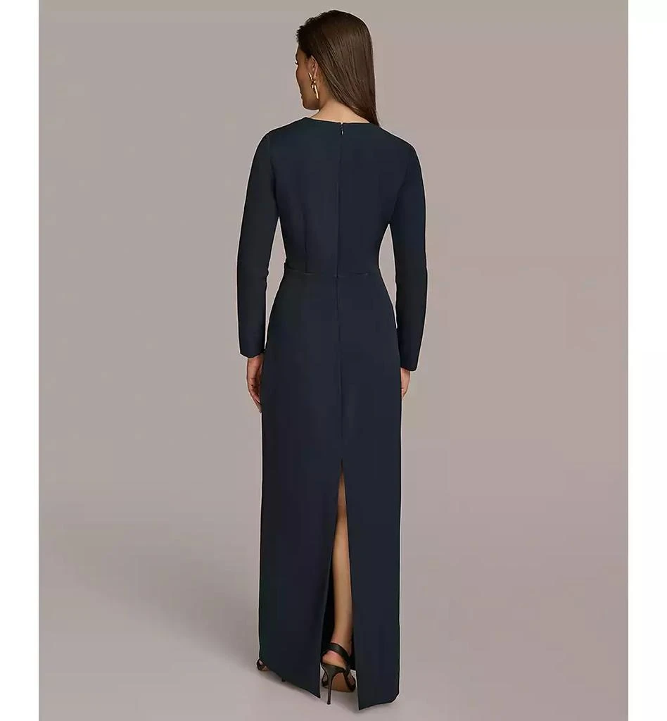 Donna Karan Women's Jewel-Neck Embellished Gown 6