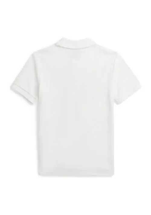 Ralph Lauren Boys 2-7 Embroidered Cotton Mesh Polo Shirt 2