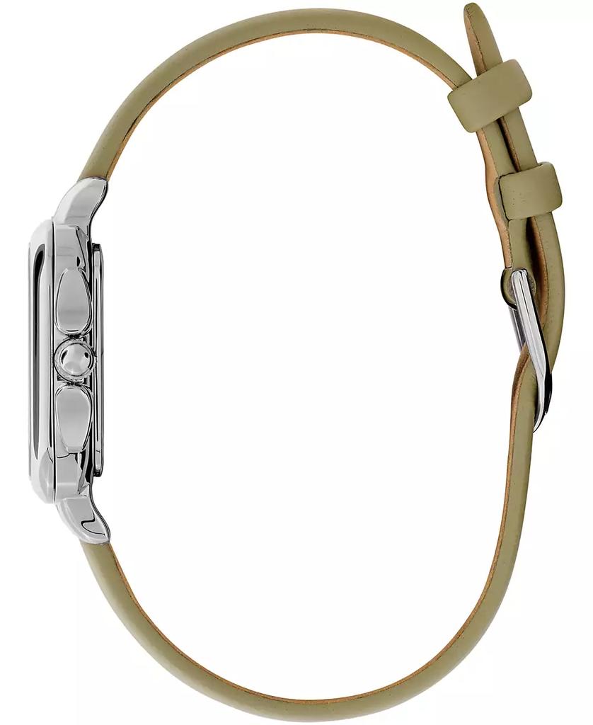 Olivia Burton Women's Grosvenor Green Leather Watch