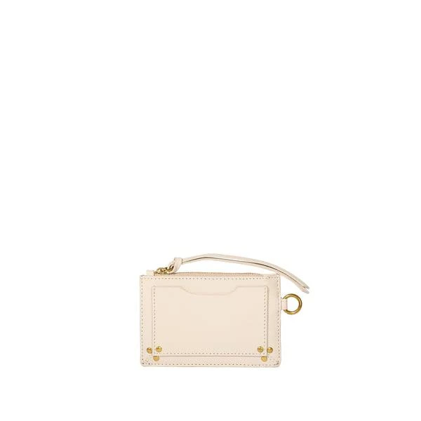 JÉRÔME DREYFUSS Lucky goat leather card holder 1