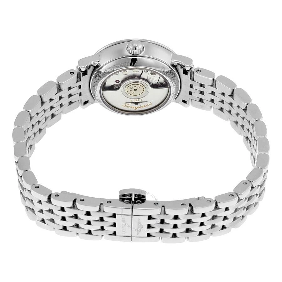 Longines Elegant Automatic Silver Dial Diamond Ladies Watch L43094776 3