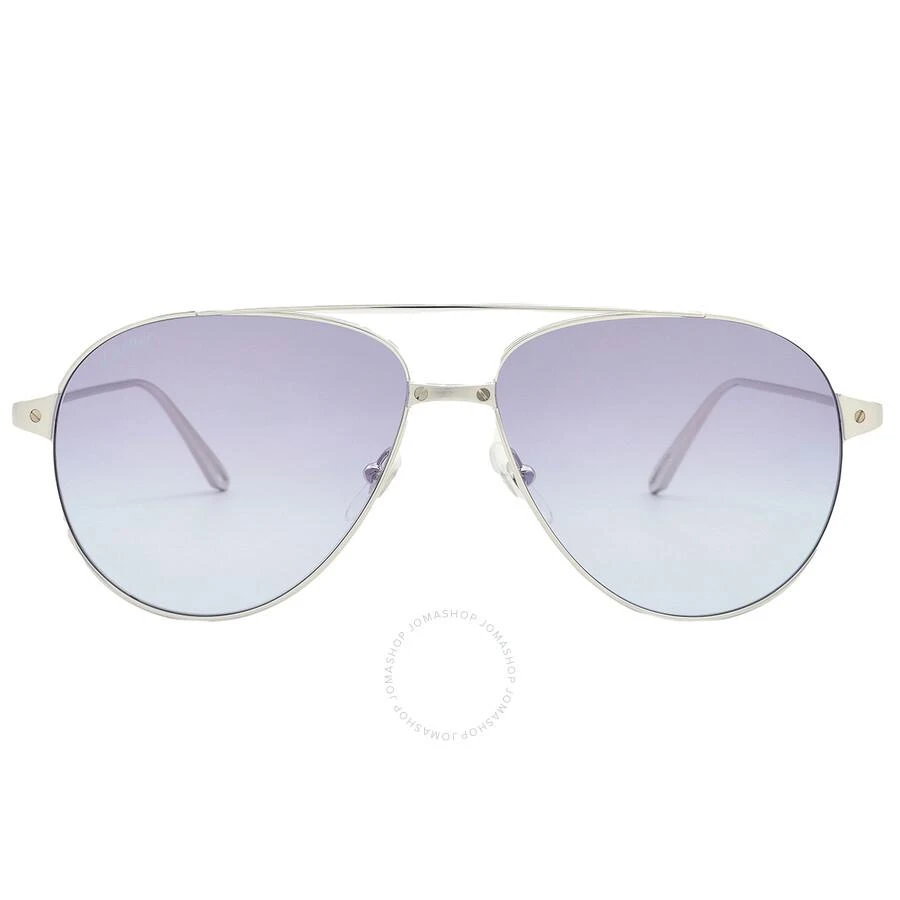 Cartier Violet Multi Treatment Pilot Ladies Sunglasses CT0298S 005 57 1