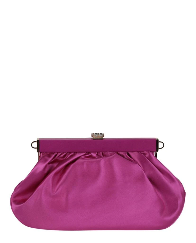 Versace Satin Crystal Medusa '95 Clutch 5